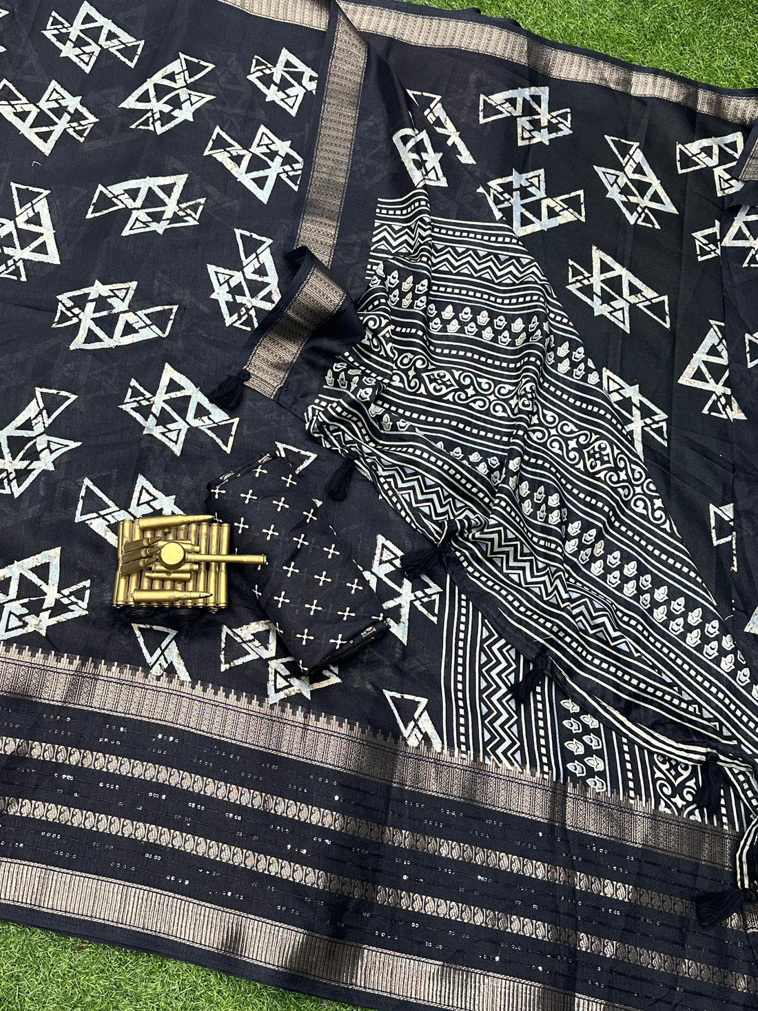 Beautiful Designer Pure Cotton Kalamkari Print Saree