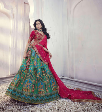 Designer Wedding Wear Latest Bridal Lehenga Choli