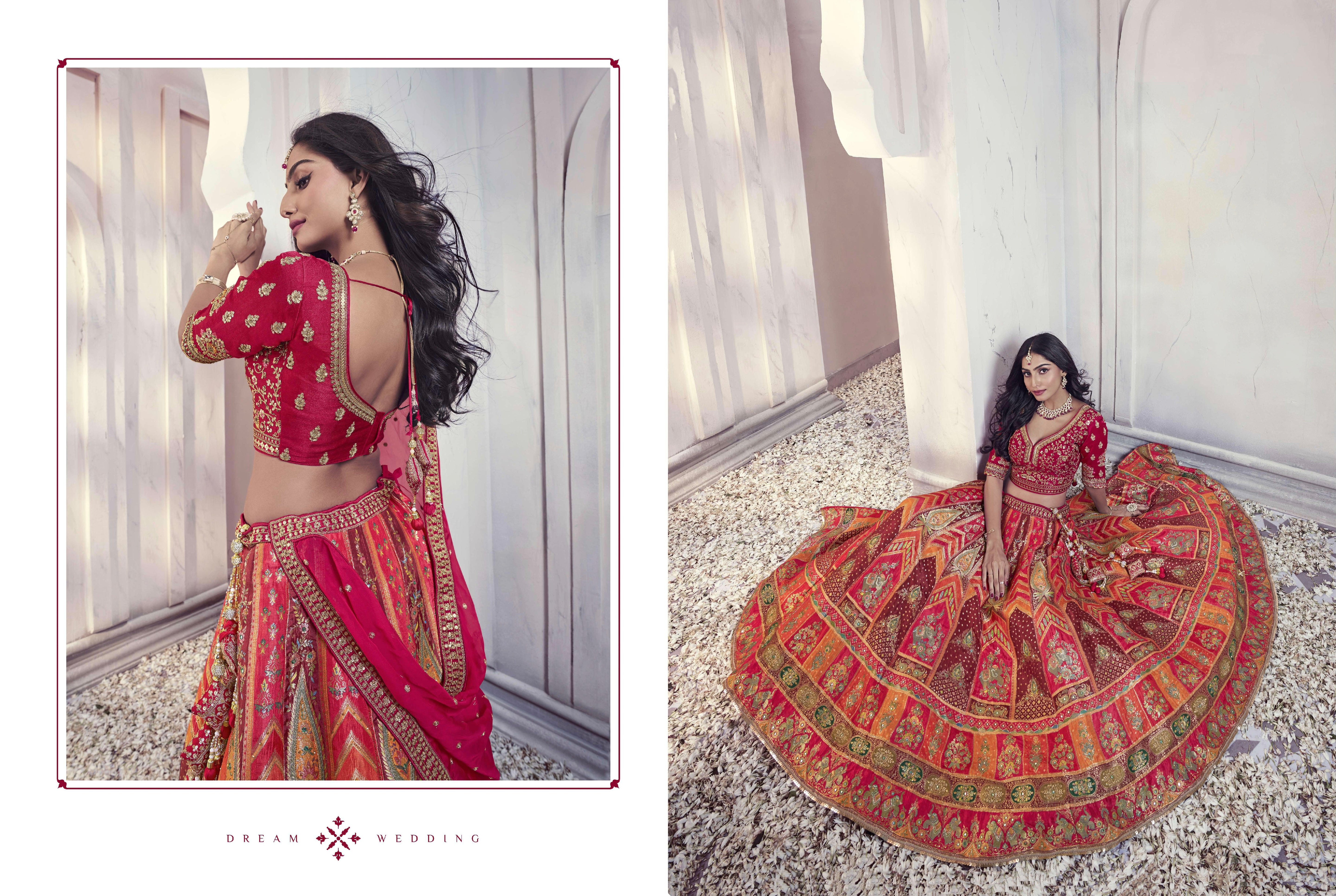 Designer Wedding Wear Latest Bridal Lehenga Choli