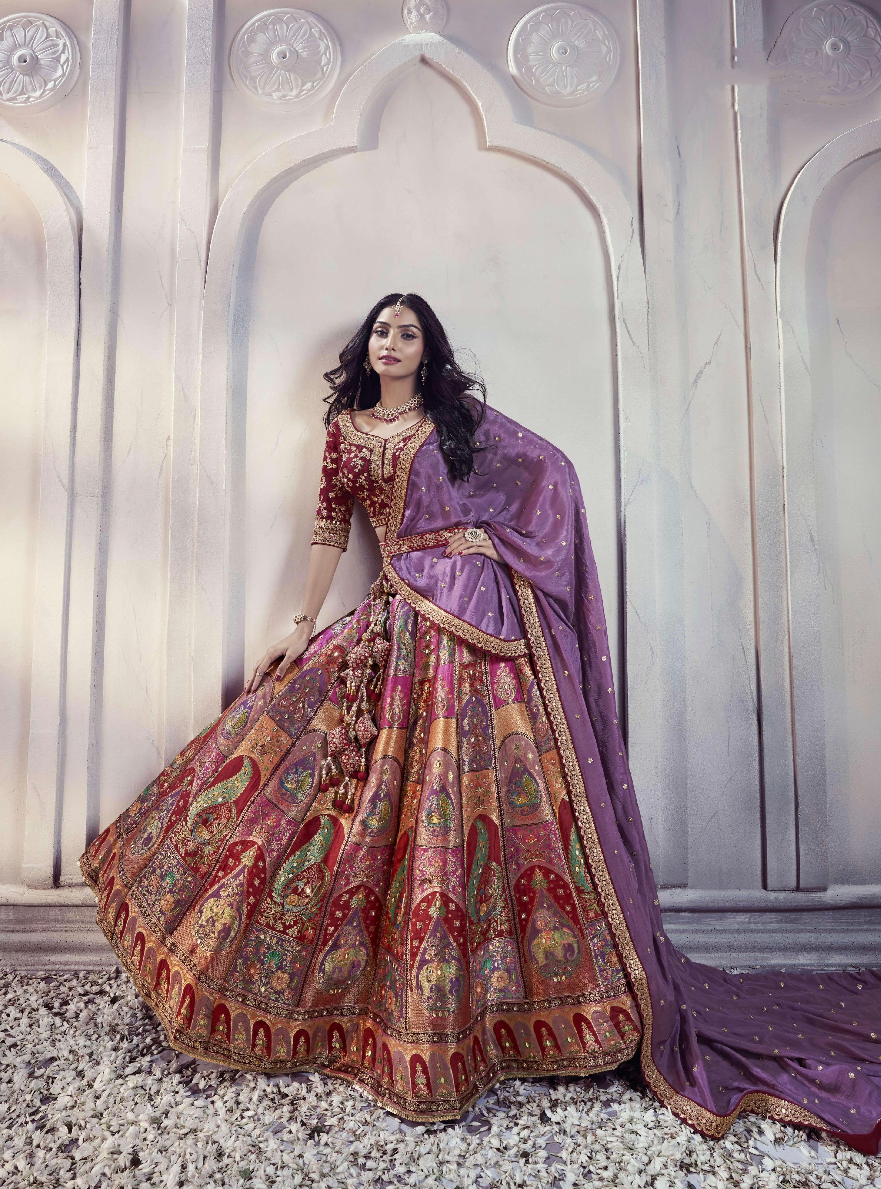 Designer Wedding Wear Latest Bridal Lehenga Choli