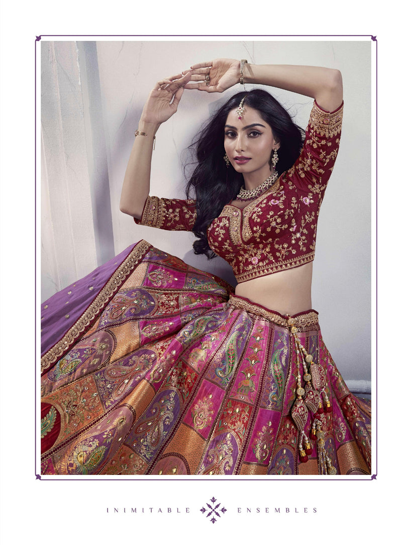 Designer Wedding Wear Latest Bridal Lehenga Choli