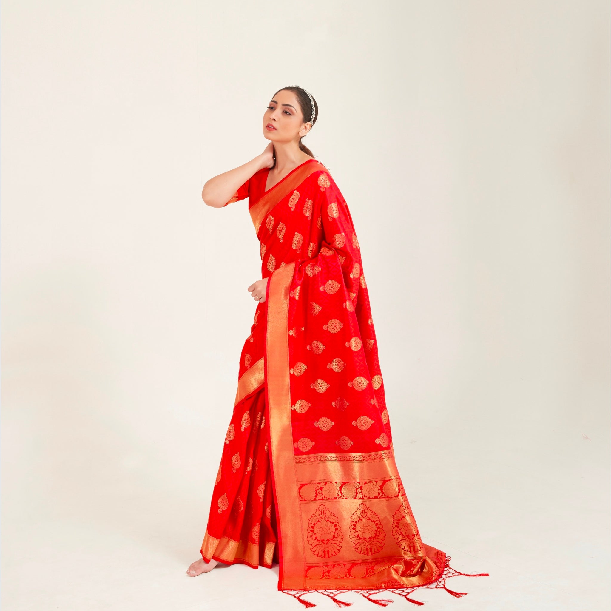 Designer Occasion Wear Kanyaa Silk Saree