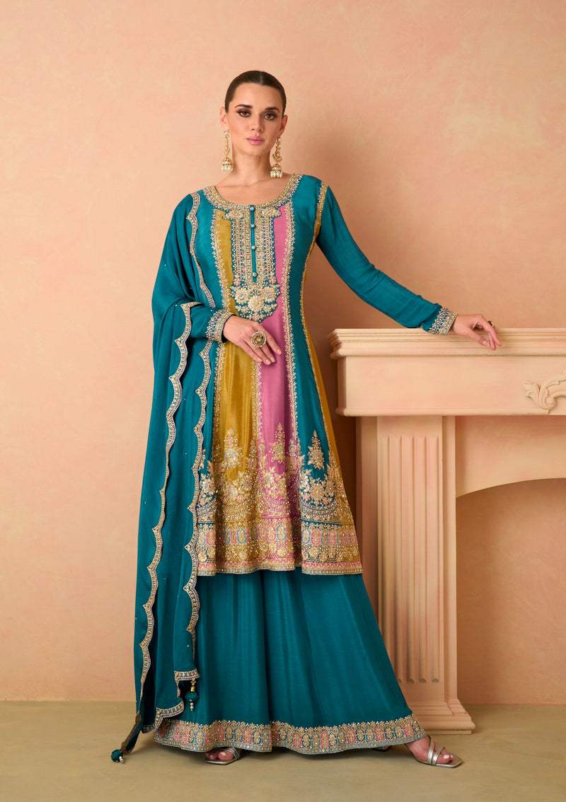 Beautiful Designer Occasion Wear Premium Punjabi Style Salwar Suit