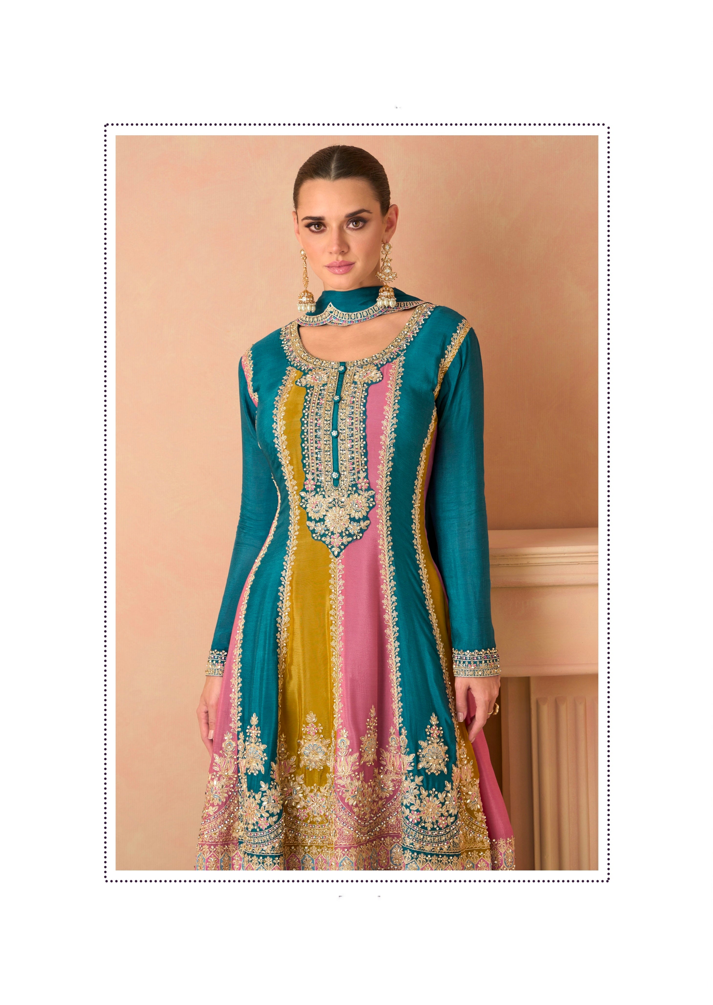 Beautiful Designer Occasion Wear Premium Punjabi Style Salwar Suit