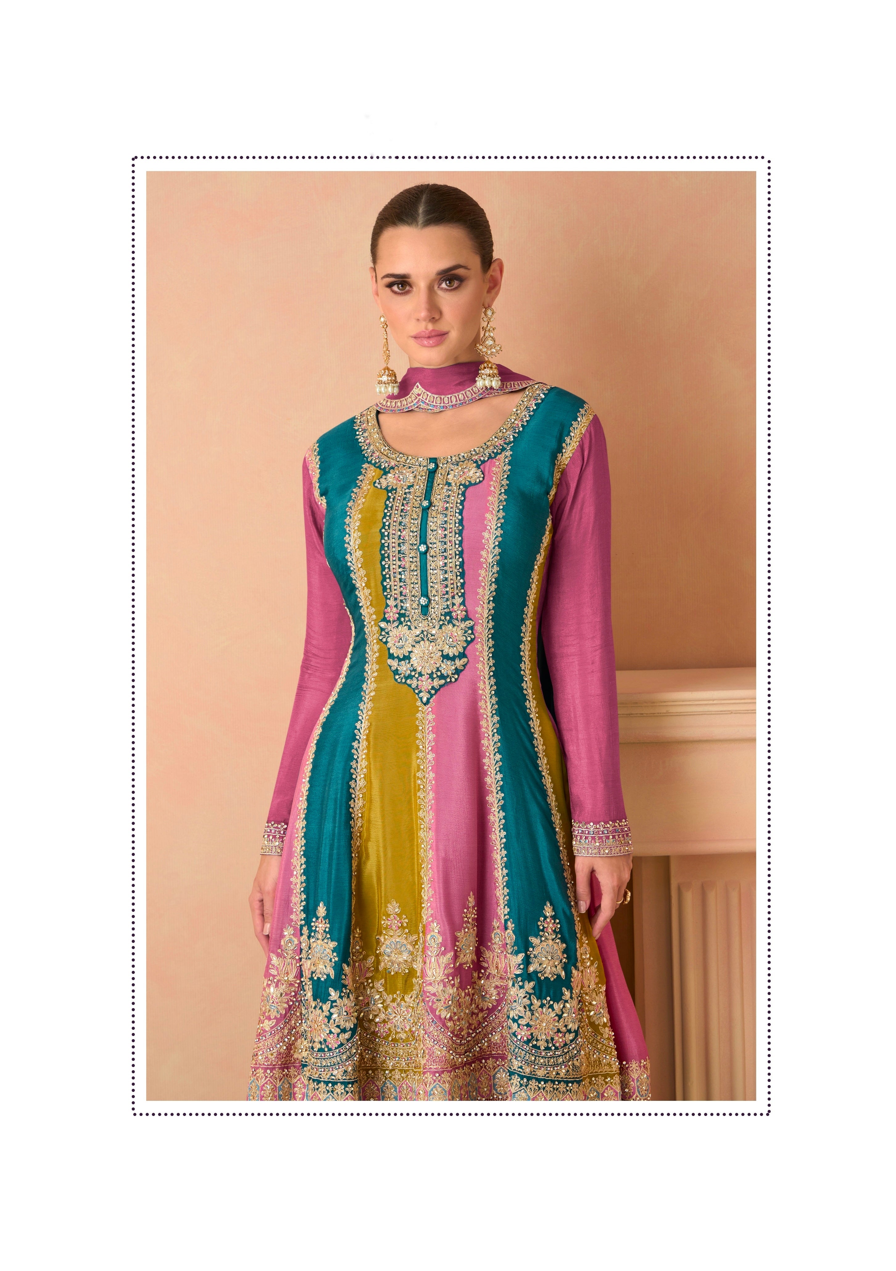 Beautiful Designer Occasion Wear Premium Punjabi Style Salwar Suit