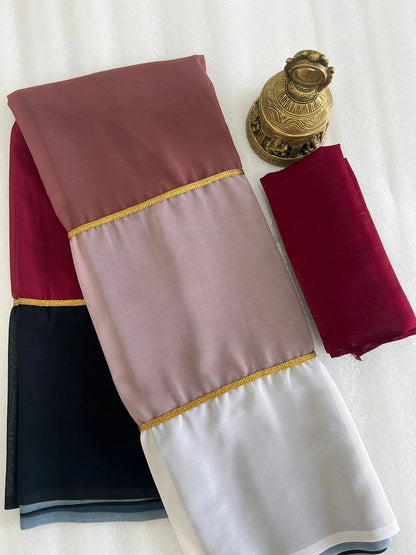 Beautiful Designer Party Wear Soft Georgette Saree