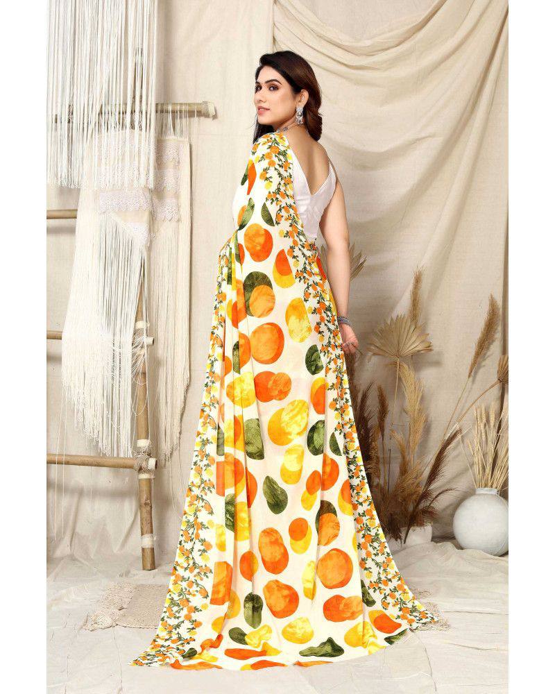 Beautiful Designer Party Wear Soft Georgette Saree