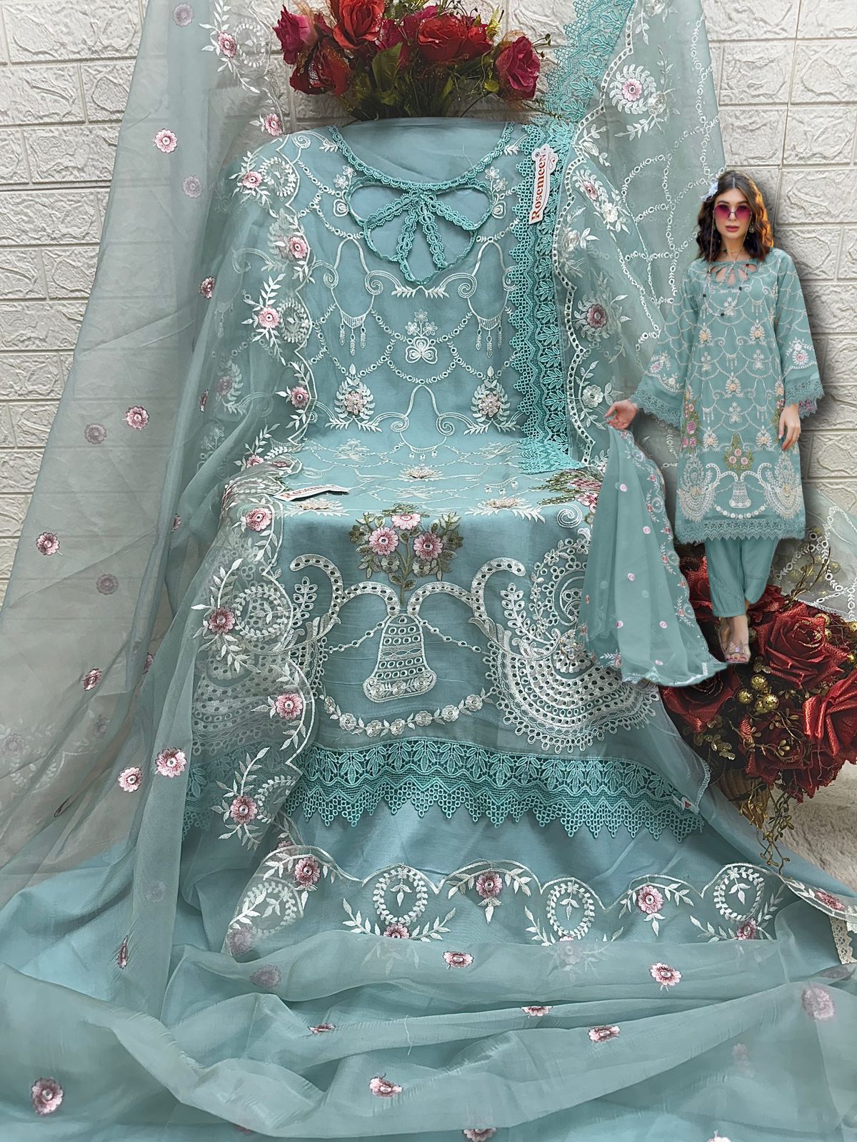 Fepic Rosemeen Designer Occasion Wear Salwar Suit D.No.C-1794-D