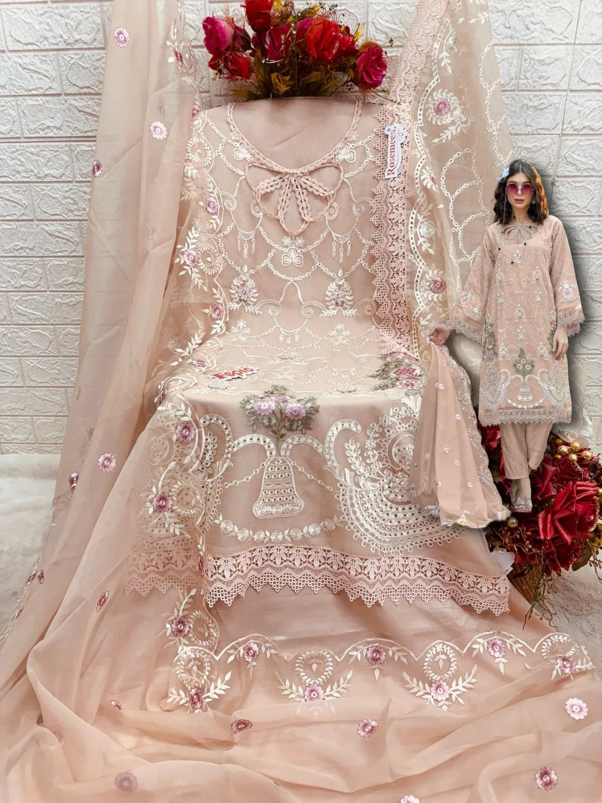 Fepic Rosemeen Designer Occasion Wear Salwar Suit D.No.C-1794-C