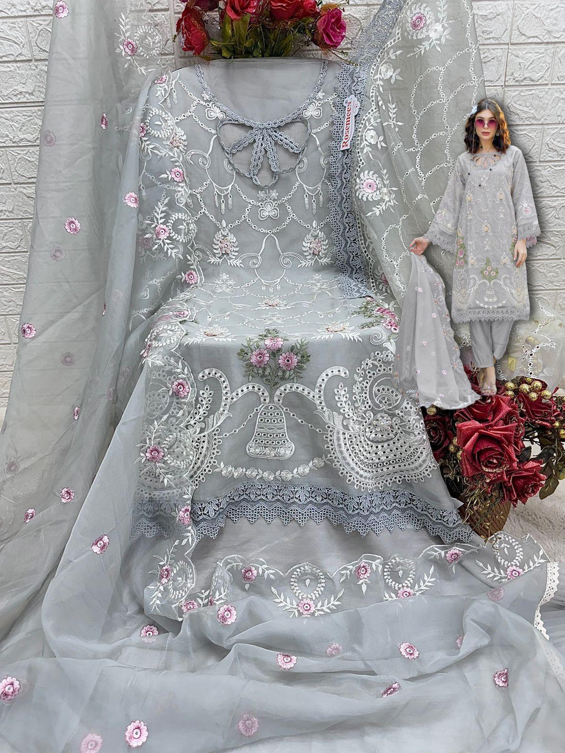 Fepic Rosemeen Designer Occasion Wear Salwar Suit D.No.C-1794-B
