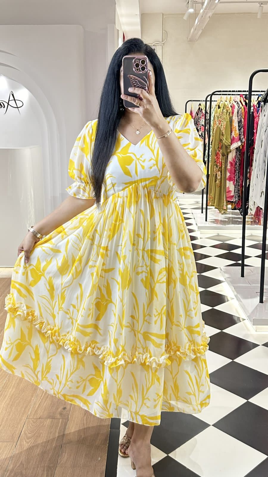 Beautiful Designer Party Wear Heavy Georgette Silk Gown