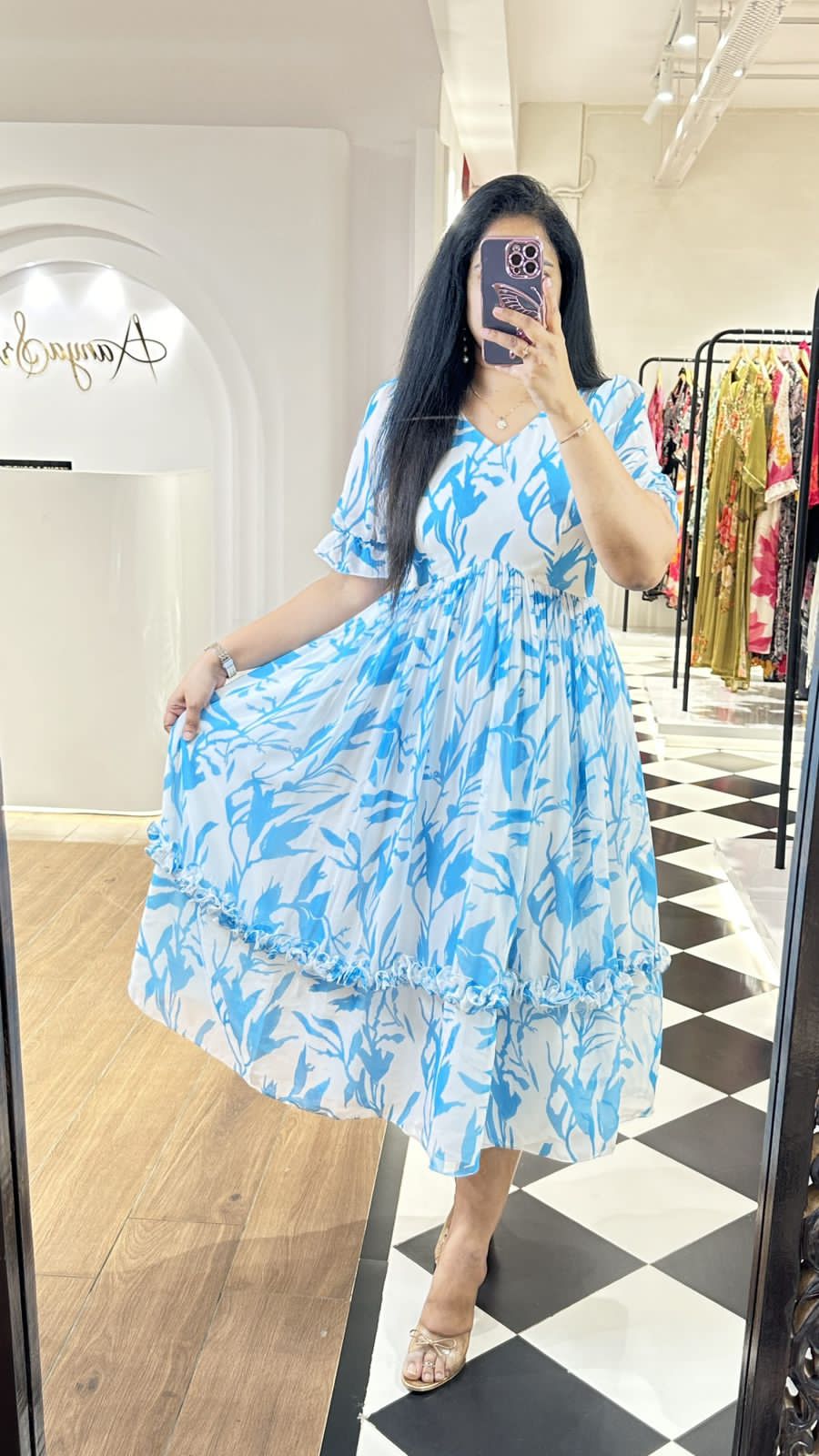 Beautiful Designer Party Wear Heavy Georgette Silk Gown