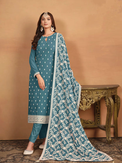 Designer Wedding Wear Latest Anarkali Style Salwar Suit