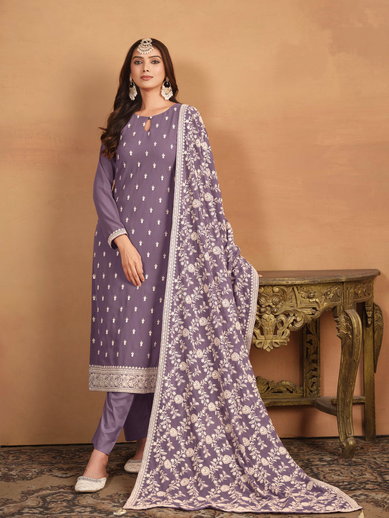 Designer Wedding Wear Latest Anarkali Style Salwar Suit