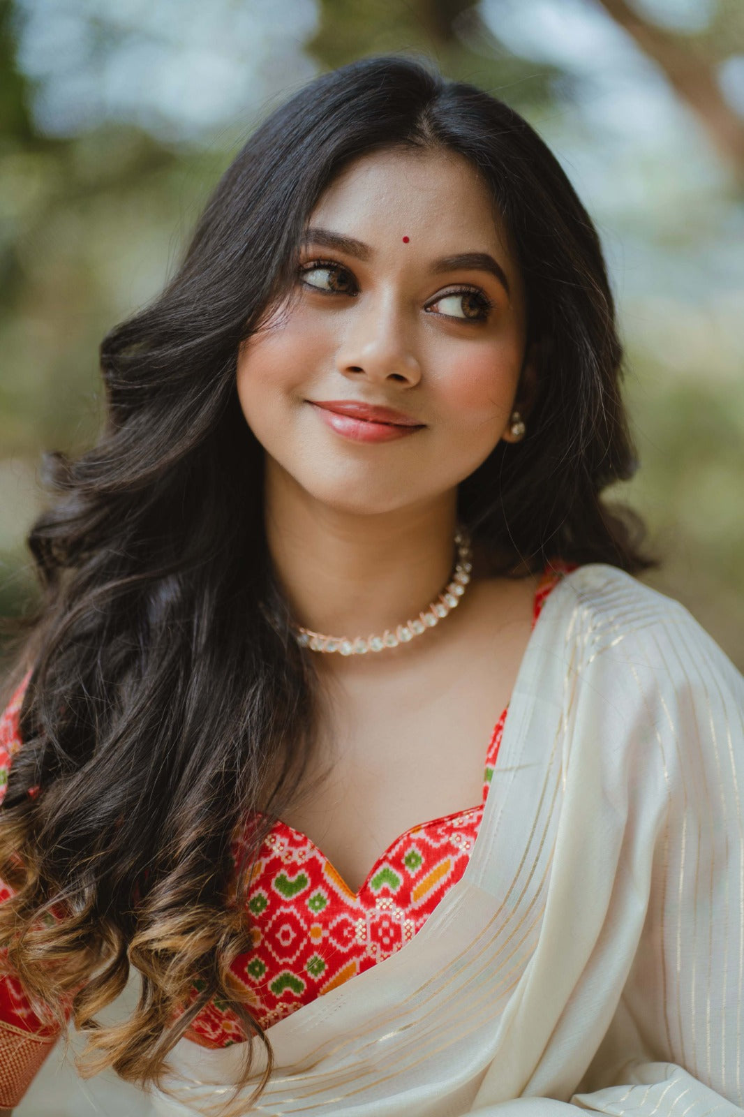 Beautiful Designer Pure Manipuri Tussar Silk Saree