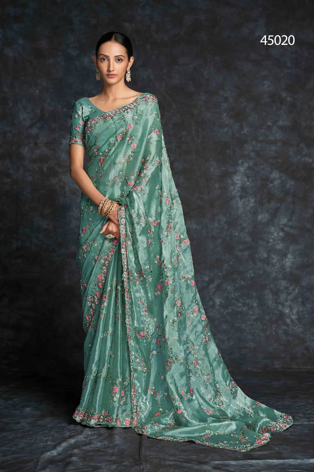 Beautiful Designer Arya Swarna Vol 4 Wedding Saree