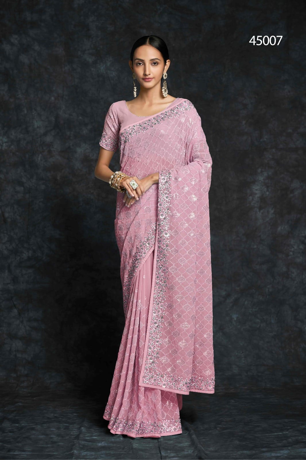 Beautiful Designer Arya Swarna Vol 4 Wedding Saree