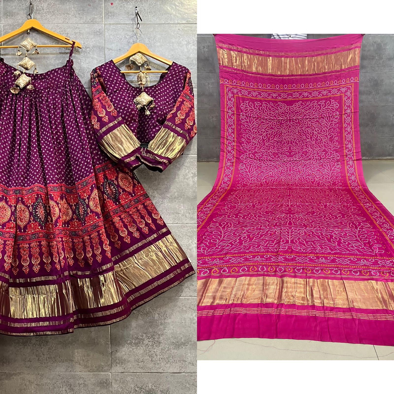 Beautiful Wedding Designer Pure Gajji Silk Lehenga Choli