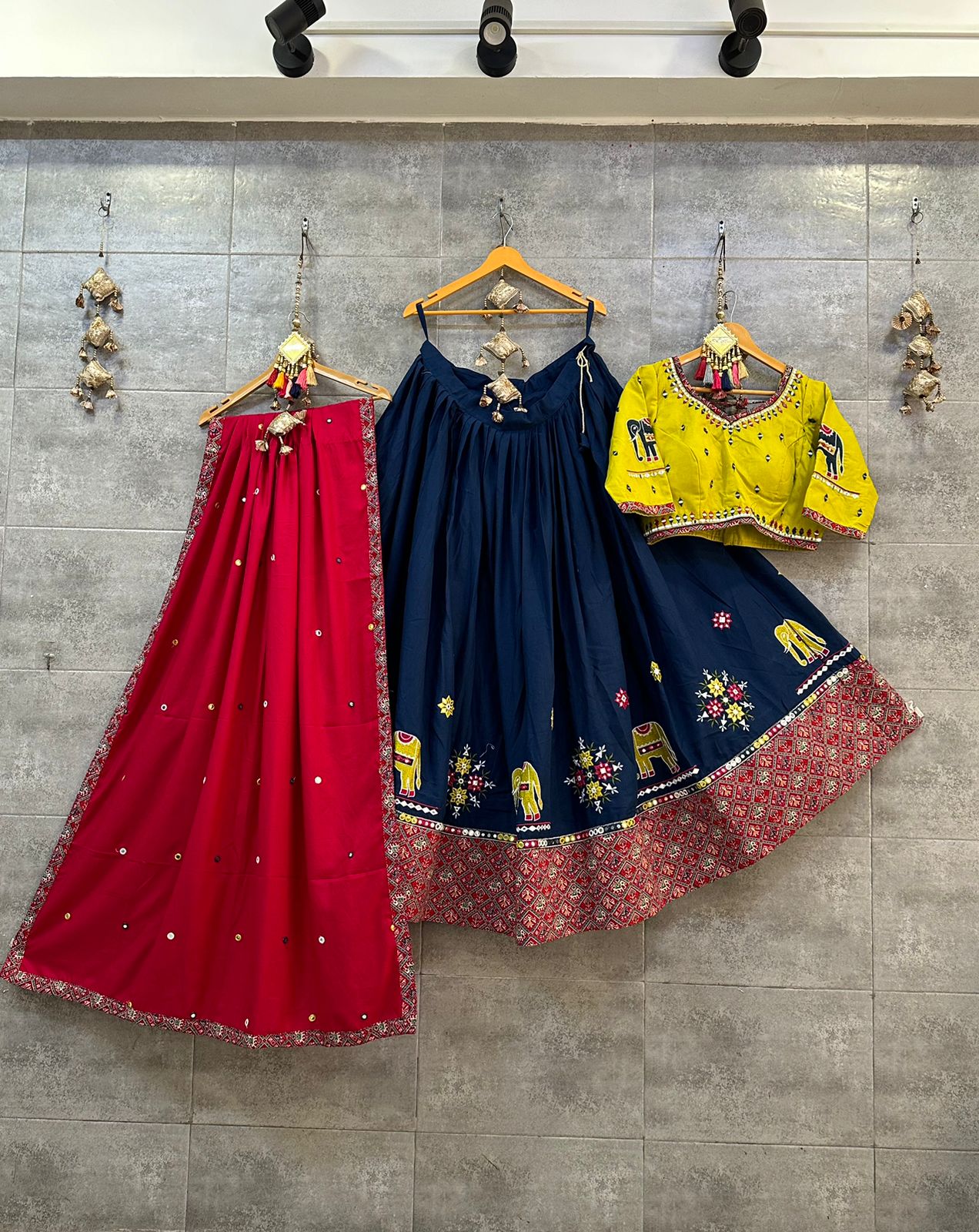 Beautiful Designer Traditional Pure Cotton Chaniya Choli