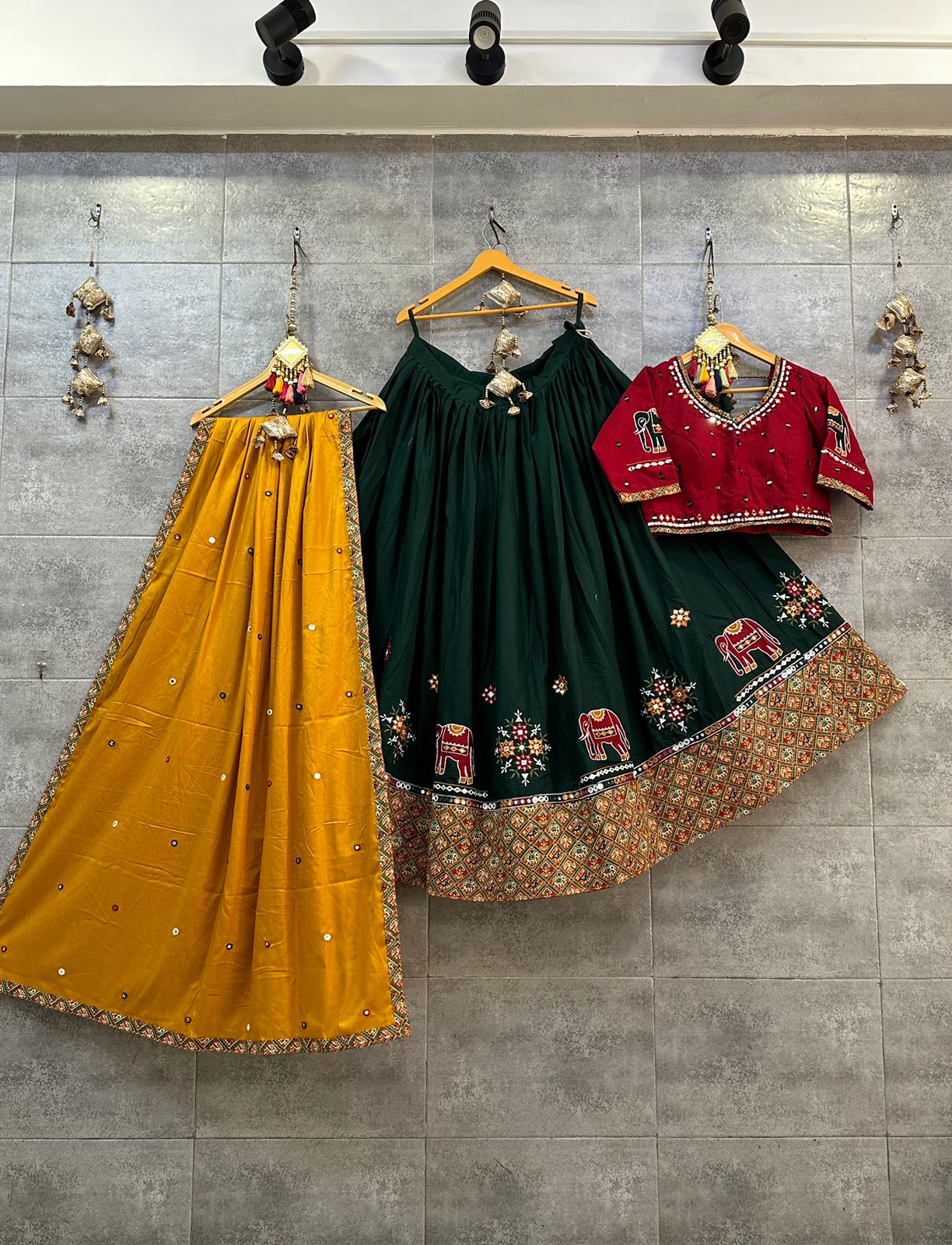 Beautiful Designer Traditional Pure Cotton Chaniya Choli
