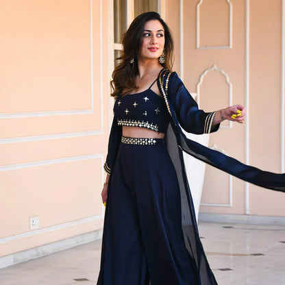 Beautiful Designer Party Wear 3 Piece Salwar Suit