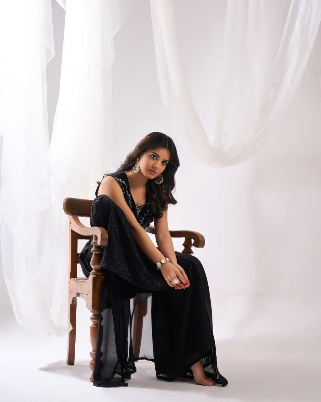 Beautiful Designer Party Wear Satin Georgette Salwar Suit