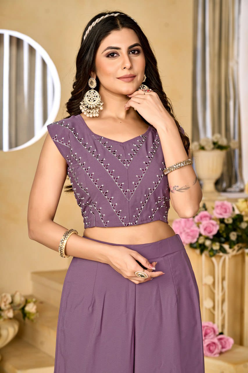 Beautiful Designer Party Wear Cotton Salwar Suit