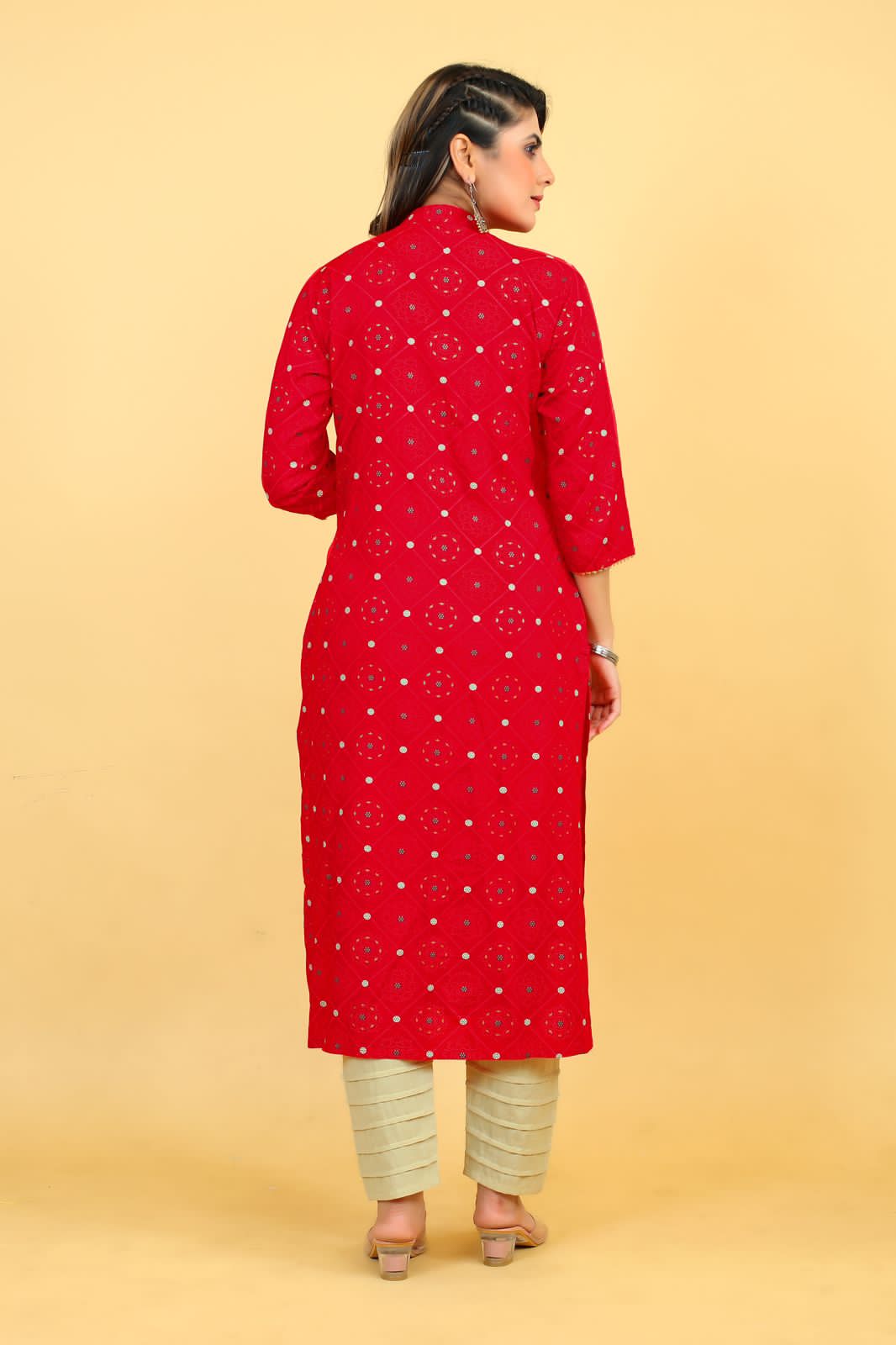 Beautiful Designer Party Wear Punjabi Style Reyon Kurti