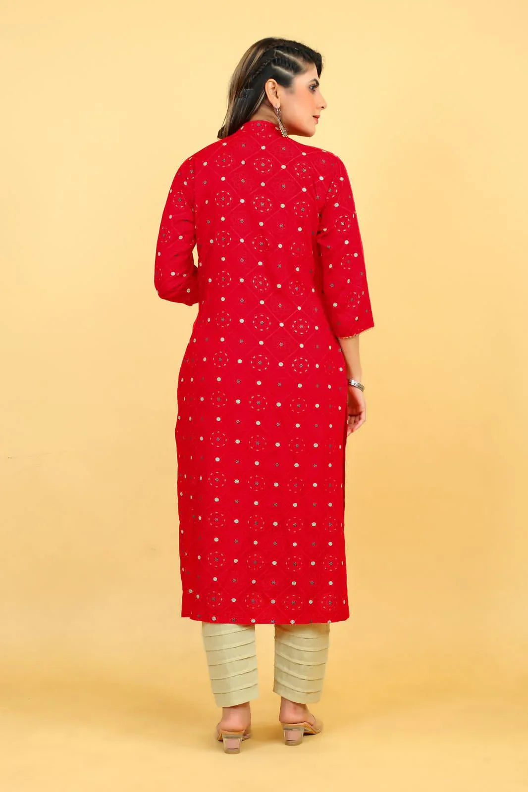 Beautiful Designer Party Wear Punjabi Style Reyon Kurti