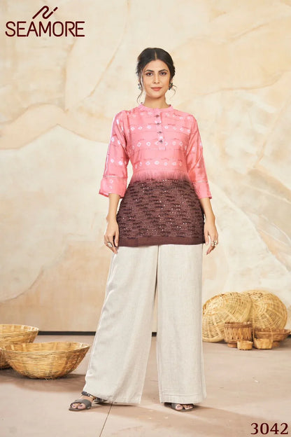 Beautiful Designer Party Wear Punjabi Style Reyon Kurti