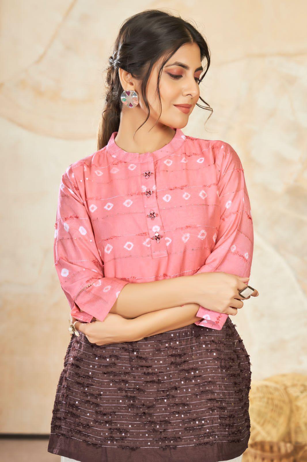 Beautiful Designer Party Wear Punjabi Style Reyon Kurti