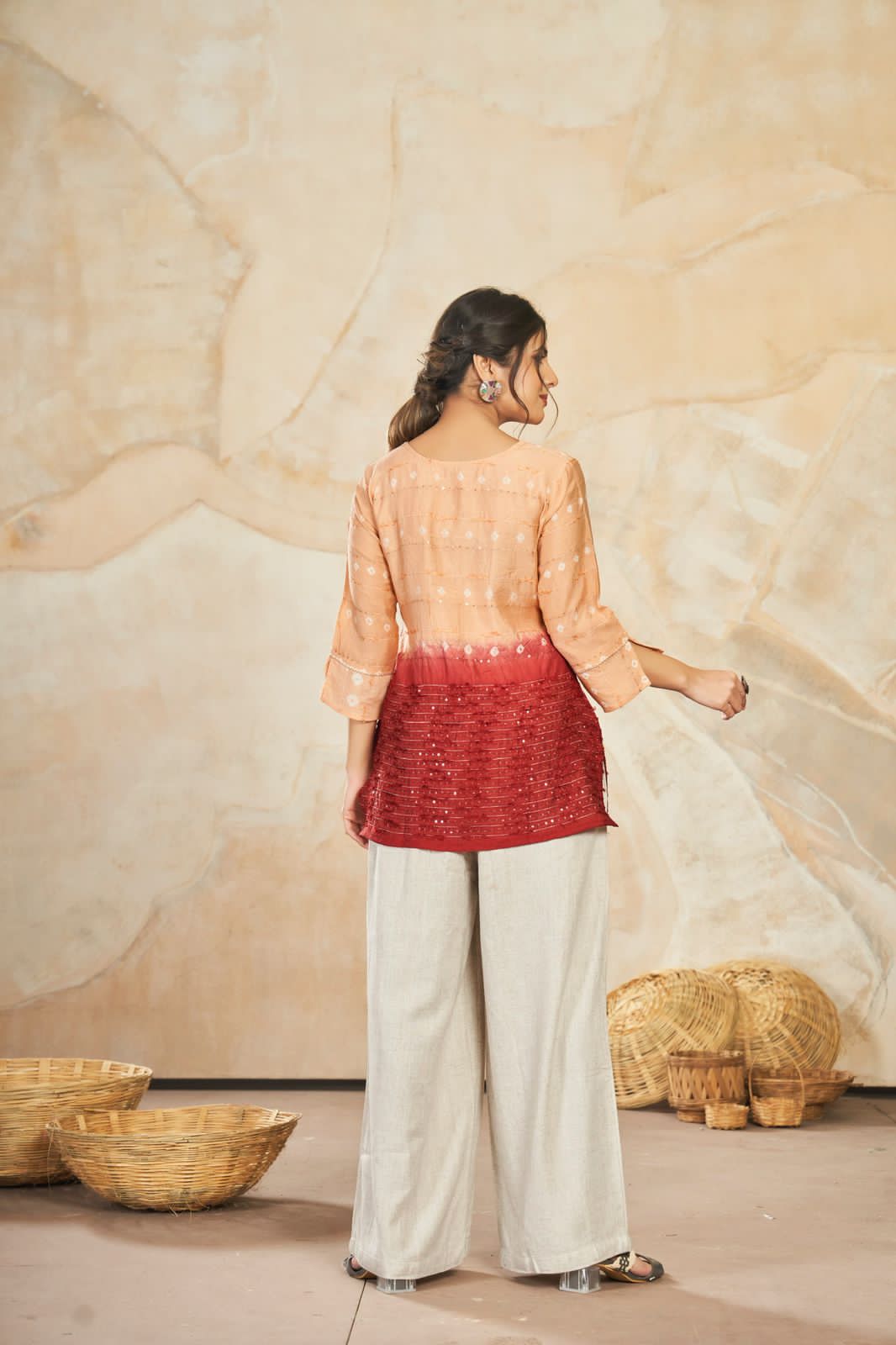 Beautiful Designer Party Wear Punjabi Style Reyon Kurti