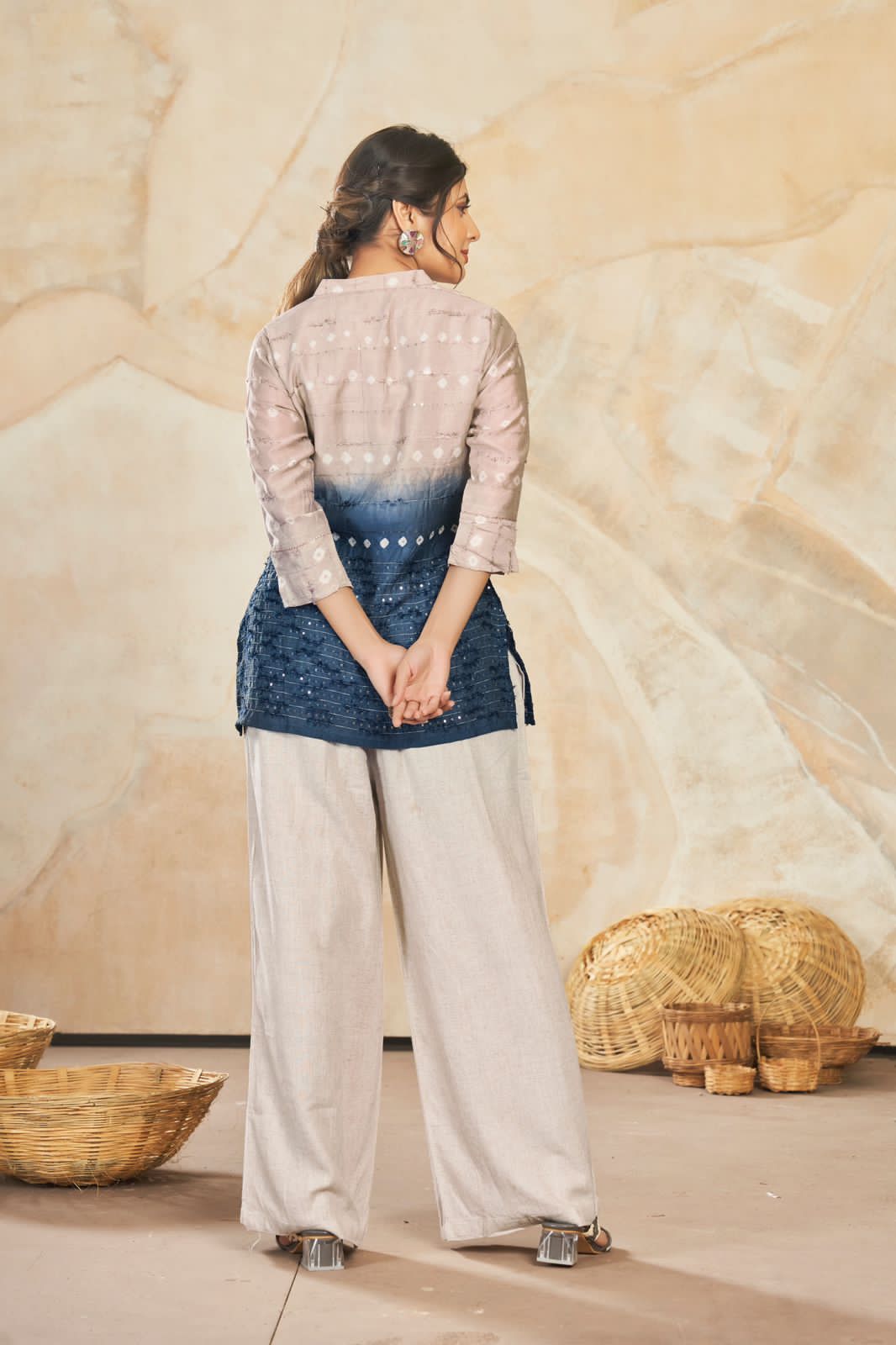 Beautiful Designer Party Wear Punjabi Style Reyon Kurti