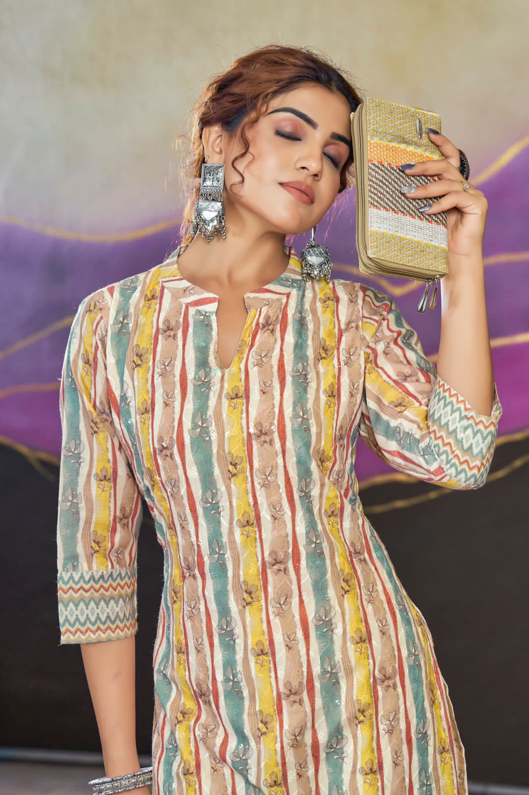 Beautiful Designer Party Wear Summer Special Poly Cotton Kurti