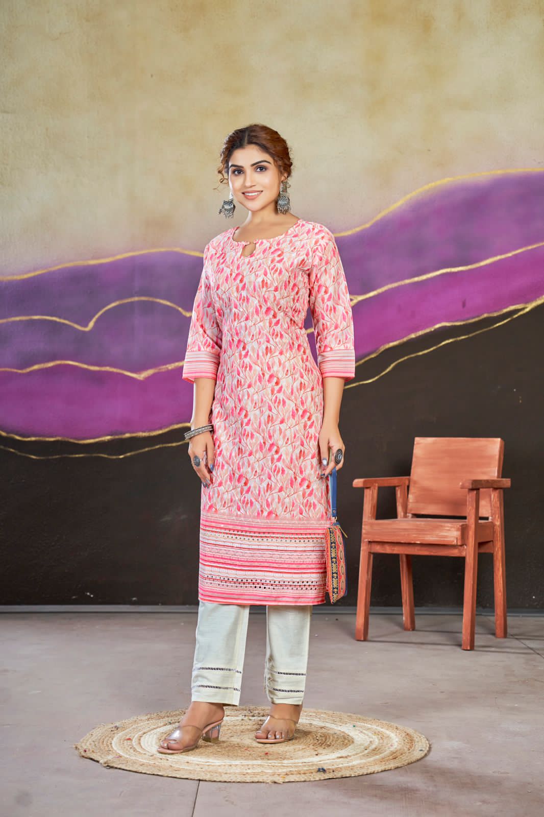 Beautiful Designer Party Wear Summer Special Poly Cotton Kurti