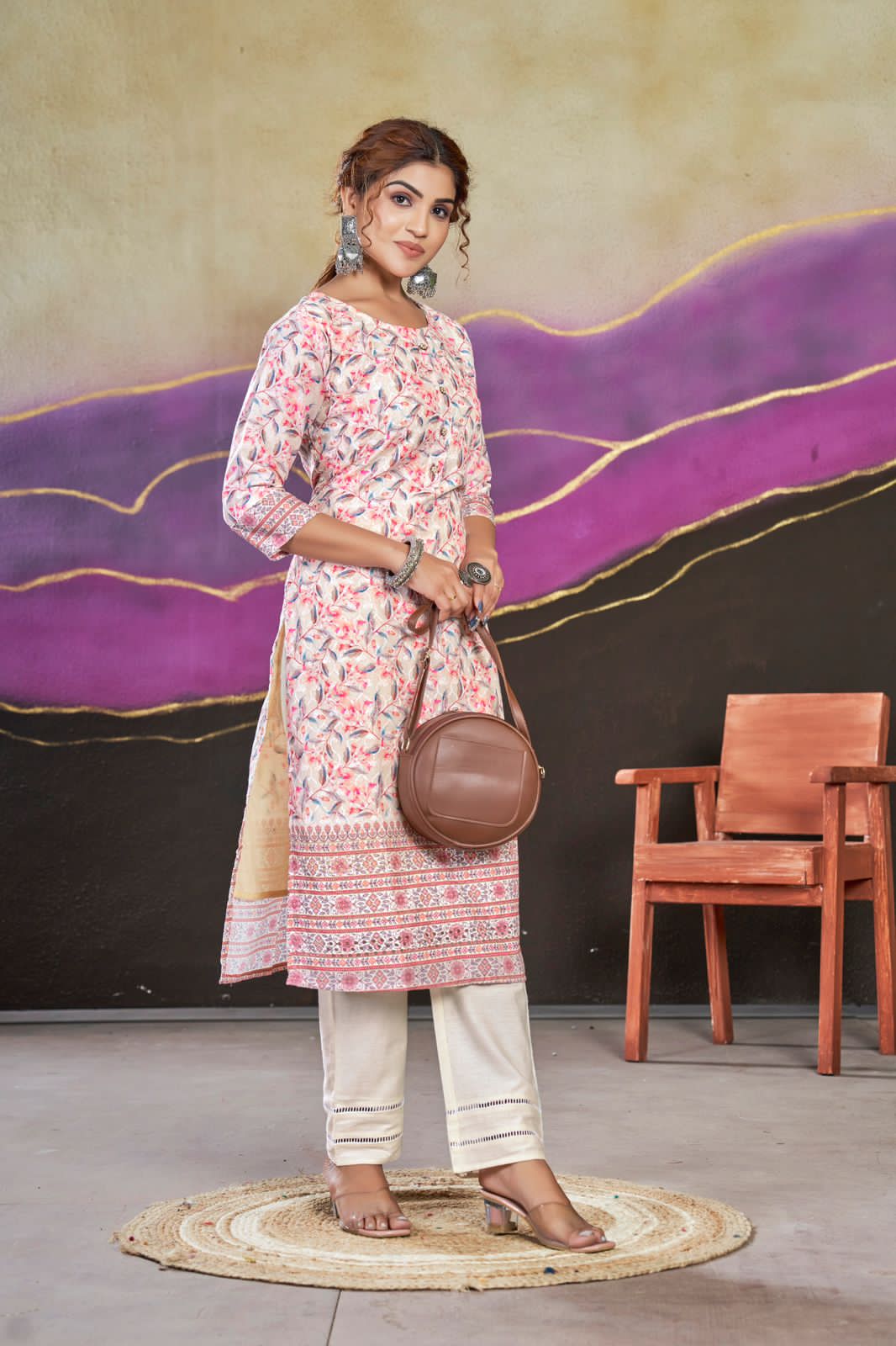 Beautiful Designer Party Wear Summer Special Poly Cotton Kurti