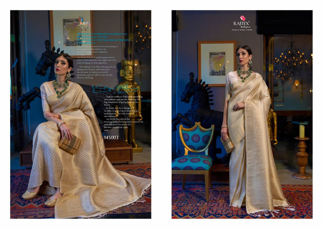 Beautiful Designer Pure Kandini Silk Handloom Weaving Saree