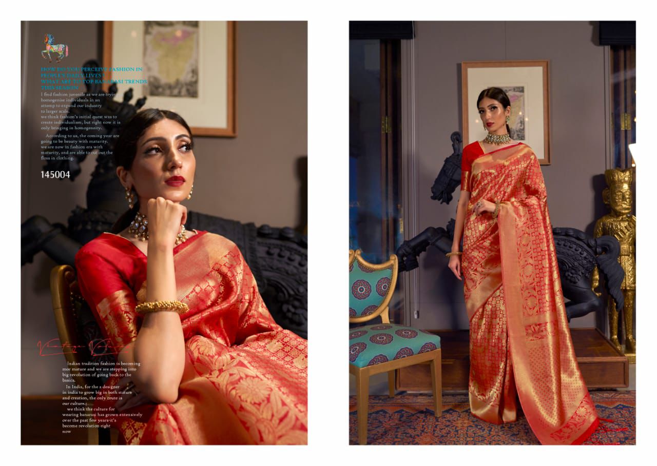 Beautiful Designer Pure Kandini Silk Handloom Weaving Saree