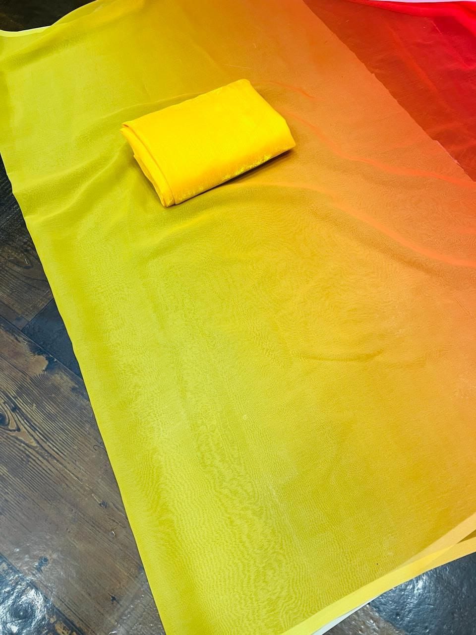 Beautiful Designer Soft Georgette Saree