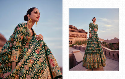 Beautiful Designer wedding Wear Real Georgette Gown