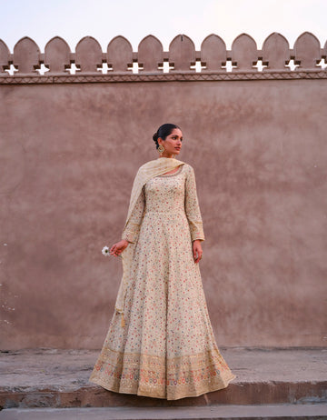 Beautiful Designer wedding Wear Real Georgette Gown