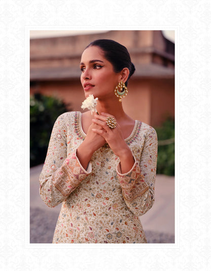 Beautiful Designer wedding Wear Real Georgette Gown