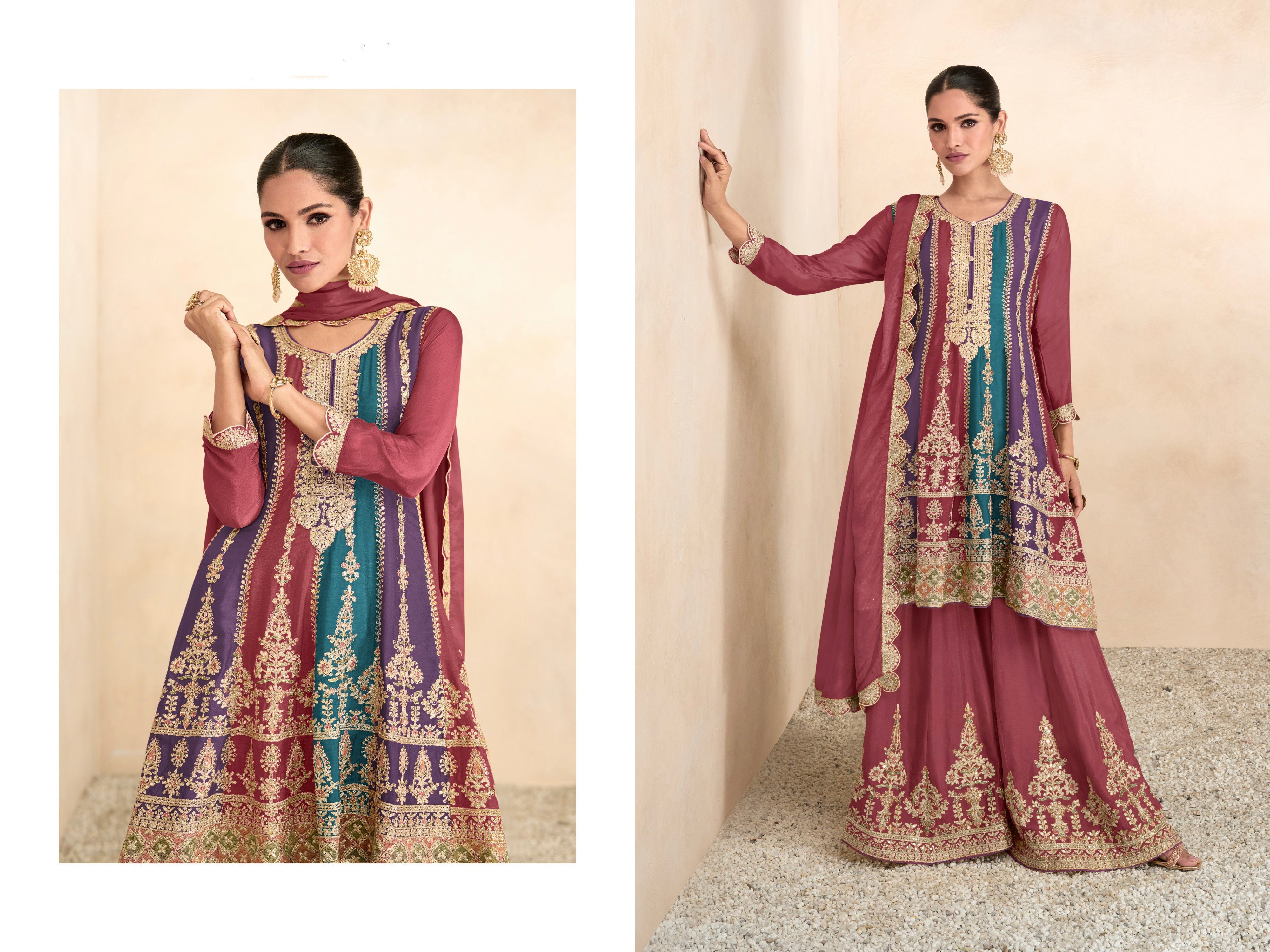 Designer Wedding Wear Latest Punjabi Style Salwar Suit