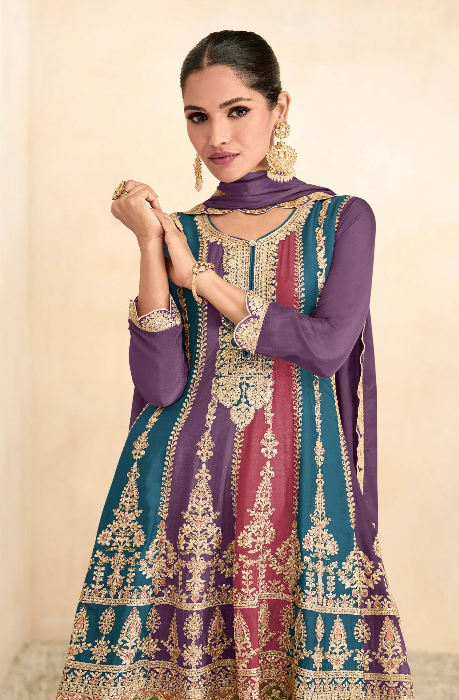 Designer Wedding Wear Latest Punjabi Style Salwar Suit