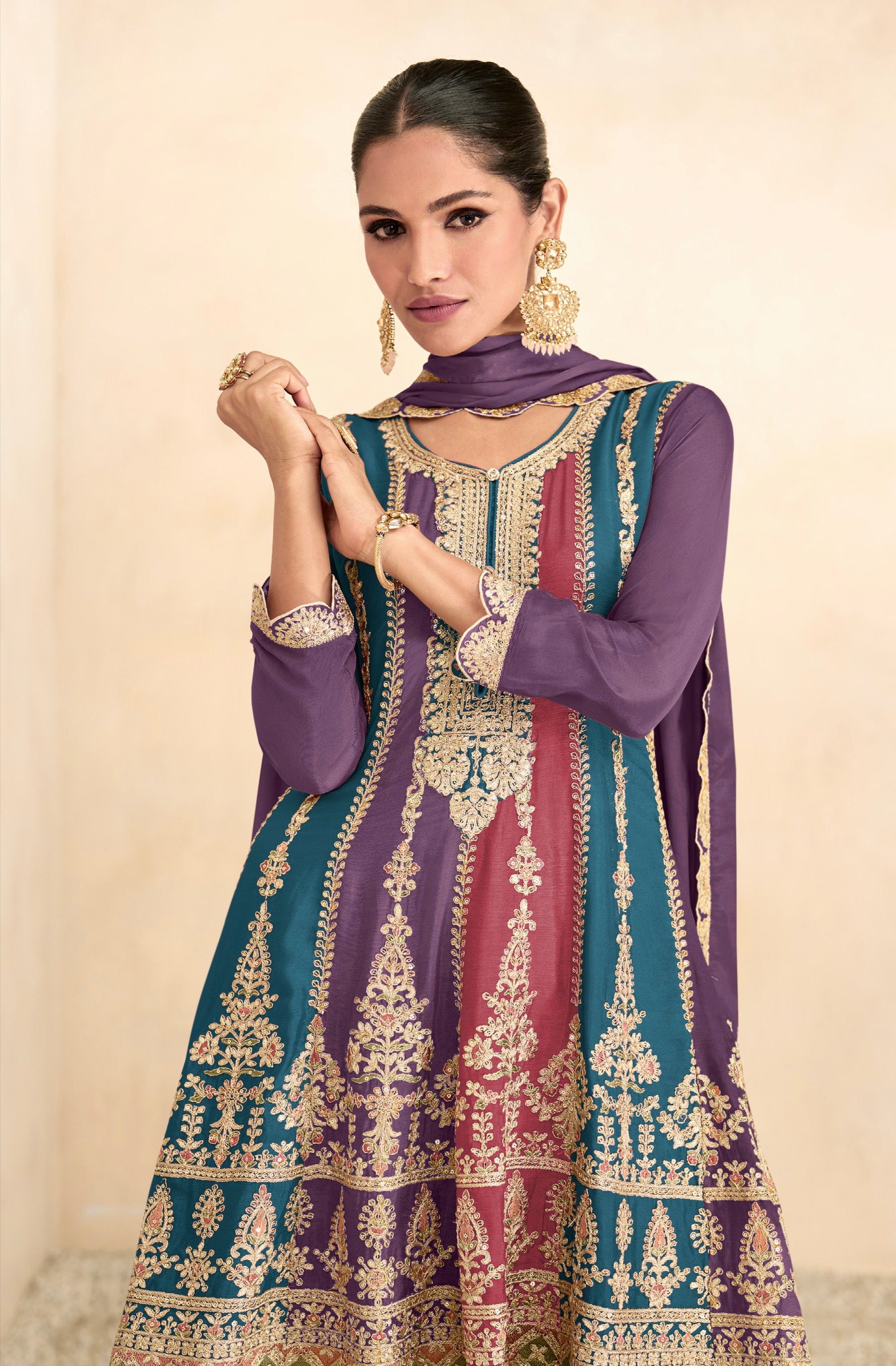Designer Wedding Wear Latest Punjabi Style Salwar Suit
