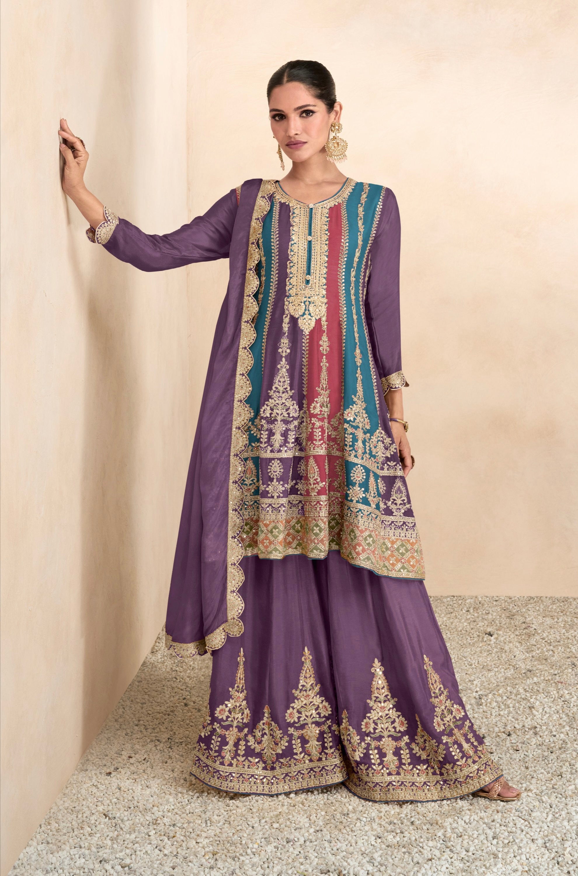 Designer Wedding Wear Latest Punjabi Style Salwar Suit