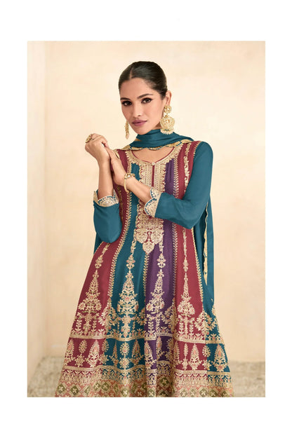 Designer Wedding Wear Latest Punjabi Style Salwar Suit