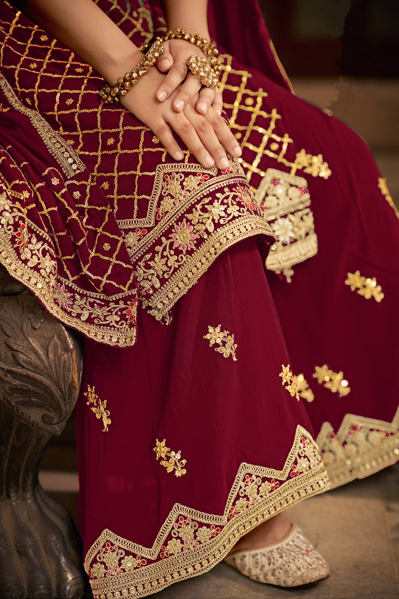 Designer Wedding Wear Latest Punjabi Style Salwar Suit