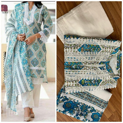 Beautiful Designer Summer Special Organic Reyon Cotton Angrakha Salwar Suit