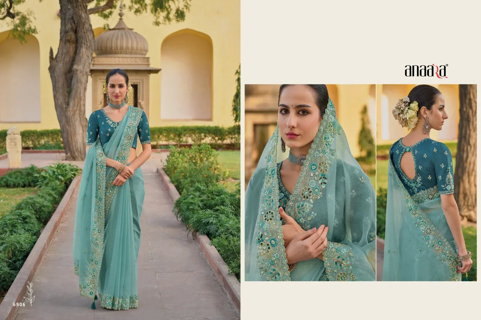 Beautiful Designer Wedding Anaara 6901 To 6910 Bridal Sarees